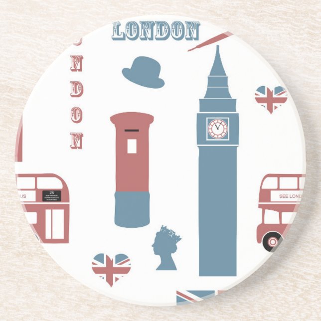 Porta-copos Especial de Londres (Frente)