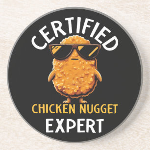 Porta-copos Especialista Certificado em Nuggets de Frango