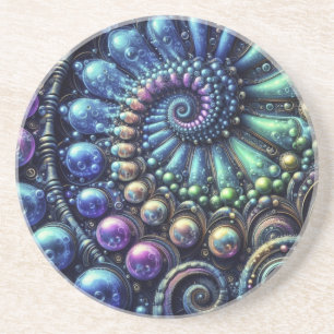 Porta copos espiral da alienígena