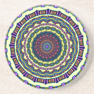 Porta-copos esplêndido desenho original de mandala em produtos