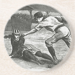 Porta-copos Esportes Vintage, equipes vitorianas de beisebol f