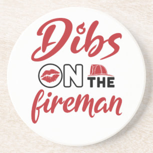 Porta-copos Esposa Bombeiro Dibs no Fireman Can Cooler