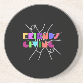 Porta-copos Esquadrão de Ação de Amizade: Grata e Reunida