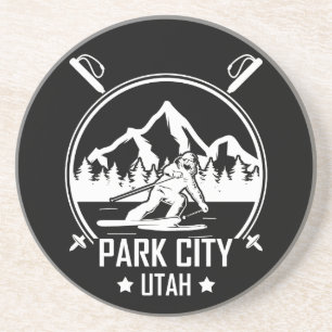 Porta-copos Esqui de Park City Utah