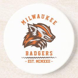 Porta-copos Est. Moderno Vintage Milwaukee Badgers