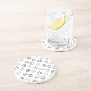 Porta-copos Estampas de pinheiro de cinza