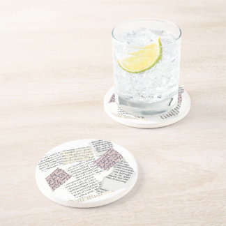 Porta-copos Estética da Revista - Estilo Retro Editorial