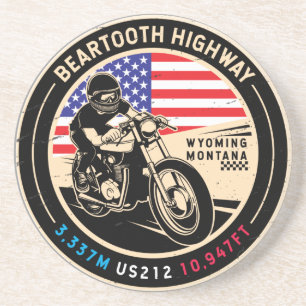 Porta-copos Estrada Beartooth - Toda Moto Americana 