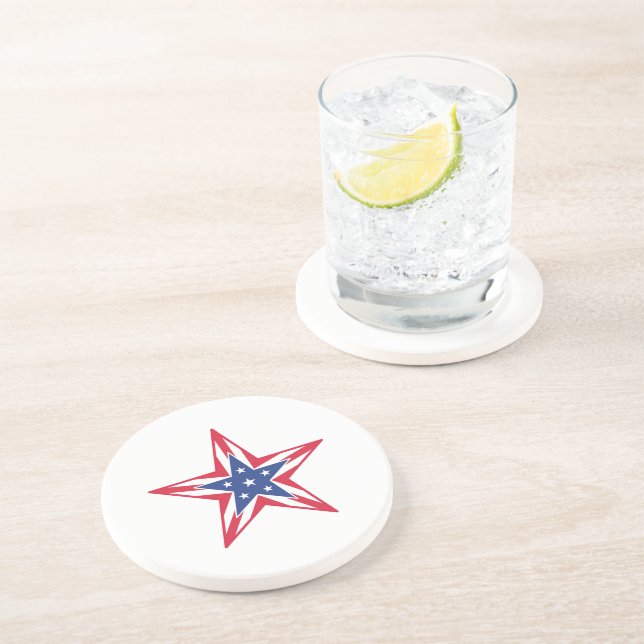 Porta-copos Estrela da Liberdade (Lateral)