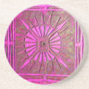 Porta-copos ESTRELA DA MANHÃ, roxo do rosa