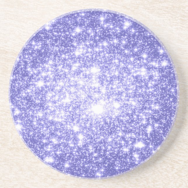 Porta-copos Estrelas de lavanda (Frente)