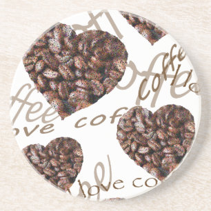 Porta-copos Eu Adoro Café!!