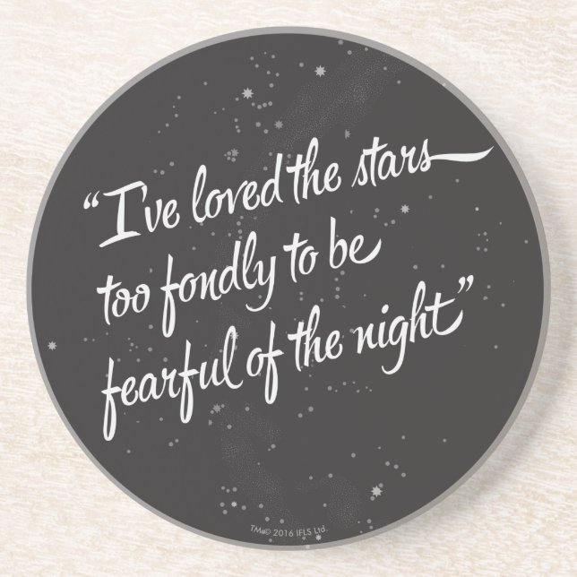 Porta-copos Eu amei as estrelas (Frente)