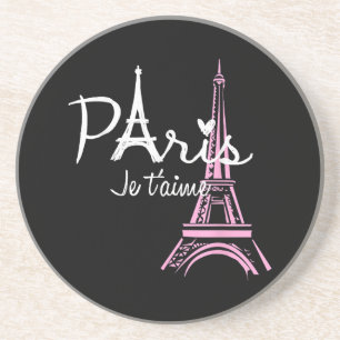 Porta-copos Eu Amo Paris Eiffel Torre França Souvenir Francês