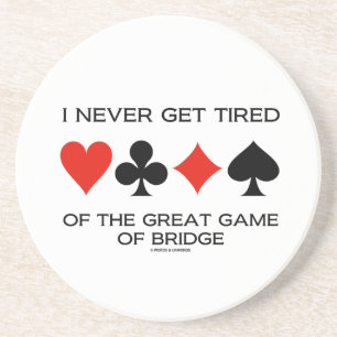Porta-copos Eu nunca obtenho cansado do grande jogo da ponte
