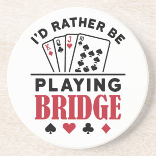 Porta-copos Eu Preferencialmente jogando o jogo da ponte Legal