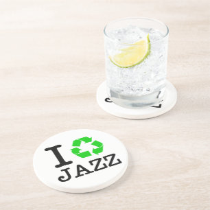 Porta-copos Eu recicl o jazz