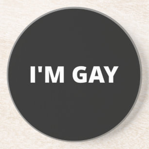 Porta-copos Eu sou gay