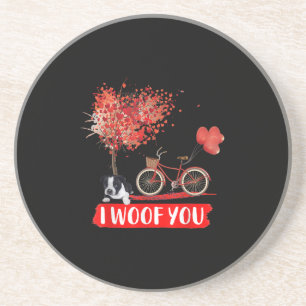Porta-copos Eu Te Amo. Presentes de Namorados de Cão em Bosto