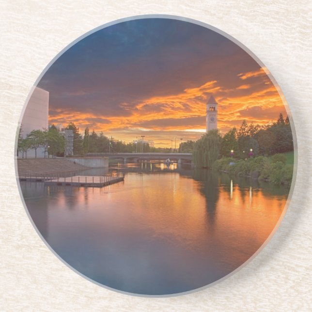 Porta-copos EUA, Washington, Spokane, Riverfront Park (Frente)