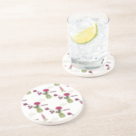 Porta-copos Exotisches Blumenarrangement im Glas