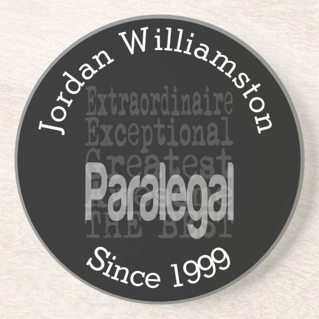 Porta-copos Extraordinário de assistente personalizado (Frente)