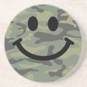 Porta-copos Face Verde Camo