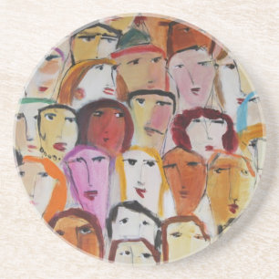 Porta copos Faces