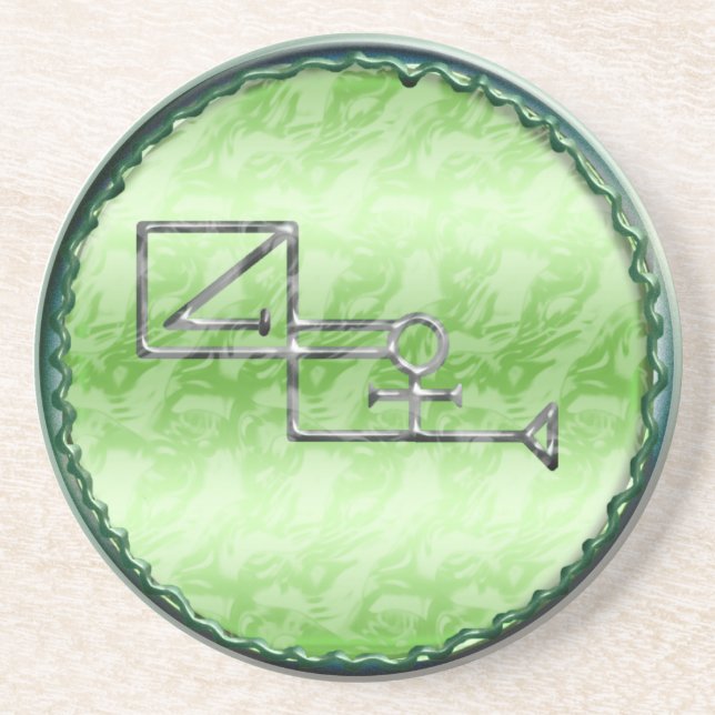 Porta-copos "falkaroth do venus preto" (Frente)