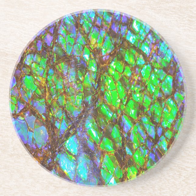 Porta-copos Falln Peacock Ammolite (Frente)