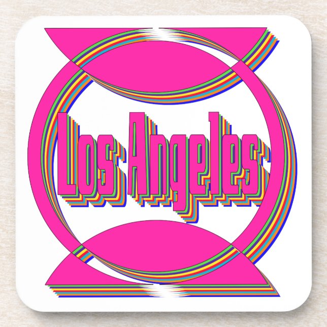 Porta copos Fantástica de Los Angeles 3 (Frente)