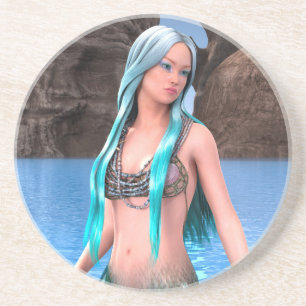 Porta-copos Fantasy Mermaid