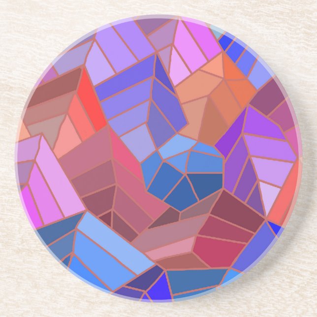 Porta-copos Fantasy Mounains View do Céu (Frente)