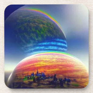 Porta copos Fantasy Planet