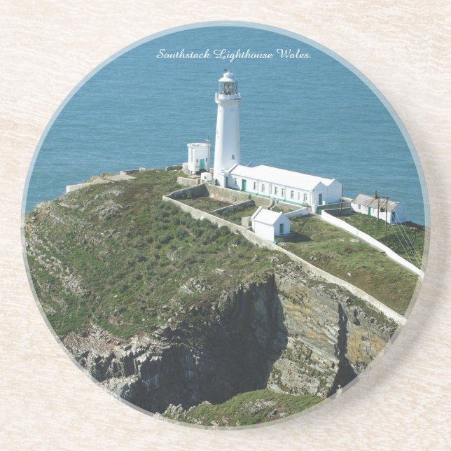 Porta-copos Farol de Southstack País de Gales. (Frente)