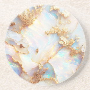 Porta-copos Faux Holographic Iridescente Opal Crystal Fantasy