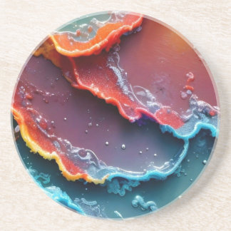 Porta-copos Fechamento da Tinta Colorida