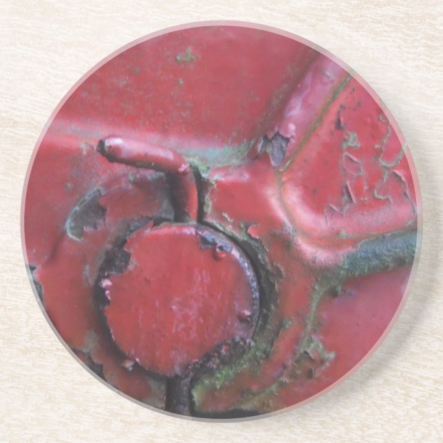 Porta-copos Fechamento de caminhão ruidoso vermelho (Frente)