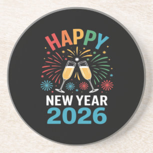 Porta-copos Feliz Ano Novo 2026 Festa Engraçada Véspera de Ano