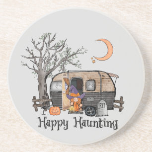Porta-copos Feliz assombro Halloween Camper Bruxa Spooky