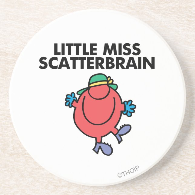 Porta-copos Feliz Miss Scatterbrain (Frente)