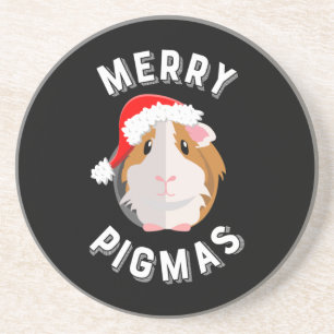 Porta-copos Feliz Pigmas Bonito e Engraçado Guiné Natal Pig