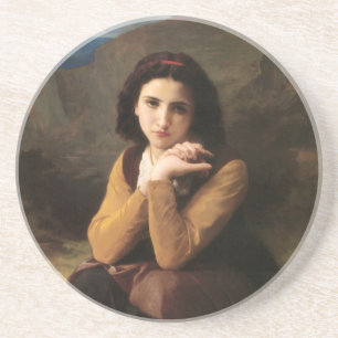 Porta-copos Femme Mignonne de Jovem Mulher por Bouguereau