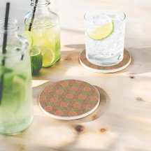 Fibras dispersas florais laranja texturizadas