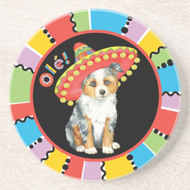 Porta-copos Fiesta Miniature American Shepherd (Frente)