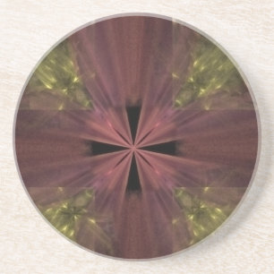 Porta-copos Fita Vermelha no Pacote Dourado