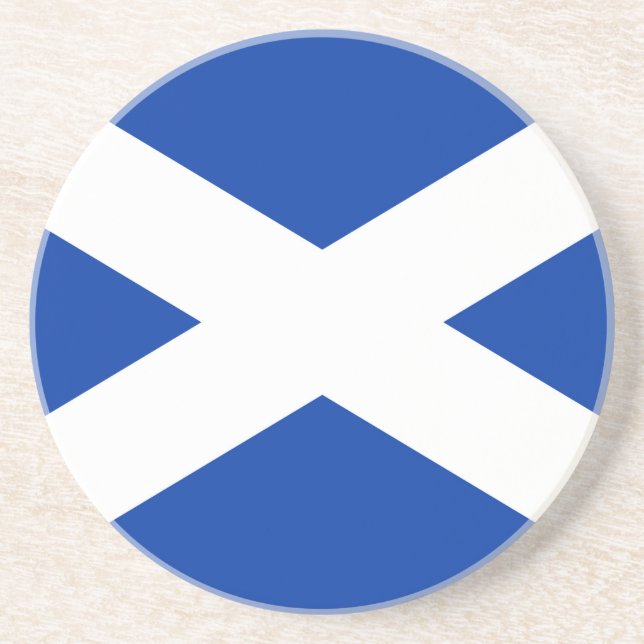 Porta-copos Flag of Scotland Saltyre - High Quality Image (Frente)