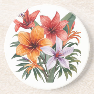 Porta-copos Fleurs Exotiques – Dessous de verre