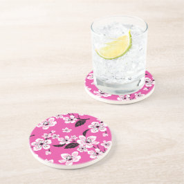 PORTA-COPOS FLOR DE CEREJEIRA - SAKURA (ROSA)