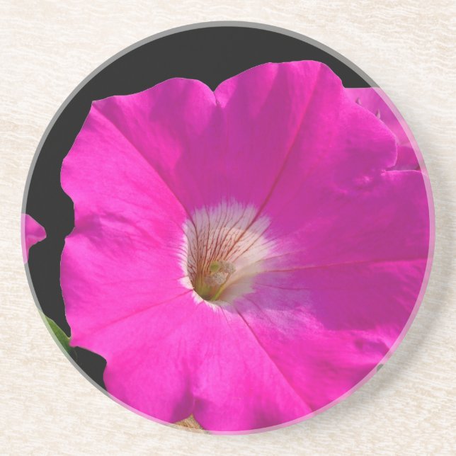 Porta-copos flor de petúnia rosa (Frente)
